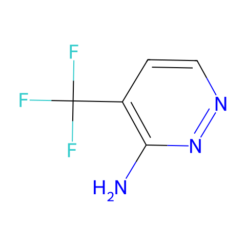 4-(trifluoromethyl)-3-Pyridazinamine结构图