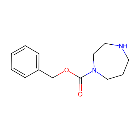 1-高哌嗪羧酸苄酯结构图