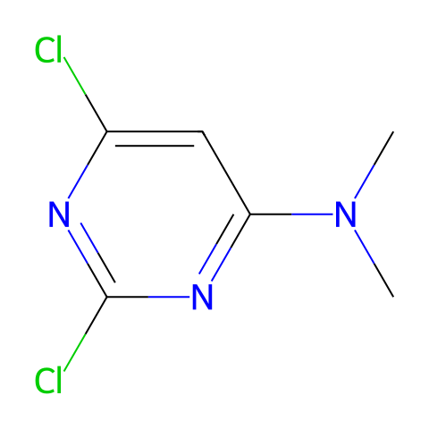 (2,6-二氯-嘧啶-4-基)-二甲胺结构图