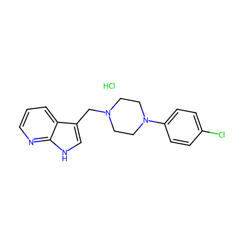 L-745870 hydrochloride结构图