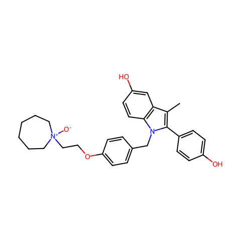 Bazedoxifene N-Oxide结构图