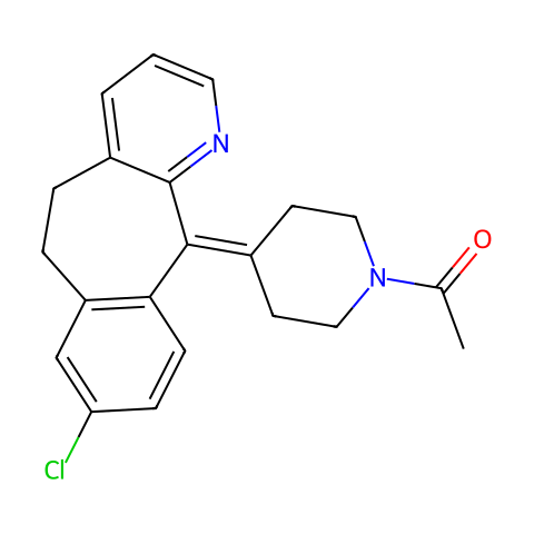 N-Acetyldesloratadine结构图