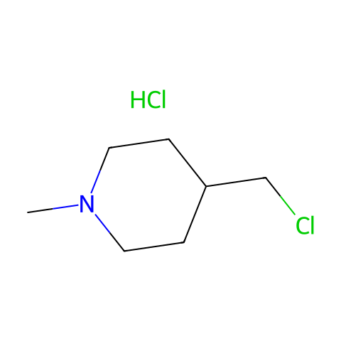 4-(Chloromethyl)-1-methylpiperidine hydrochloride结构图
