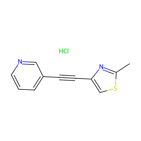 MTEP Hydrochloride结构图