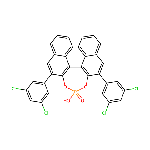 (11BR)-2,6-BIS(3,5-DICHLOROPHENYL)-4-HYDROXY-4-OXIDE-DINAPHTHO[2,1-D:1',2'-F][1,3,2]DIOXAPHOSPHEPIN结构图