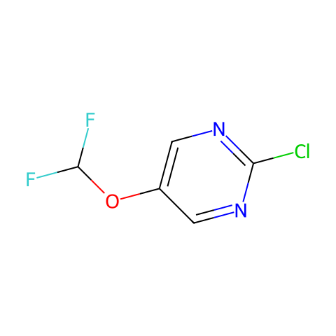 2-氯-5-(二氟甲氧基)嘧啶结构图