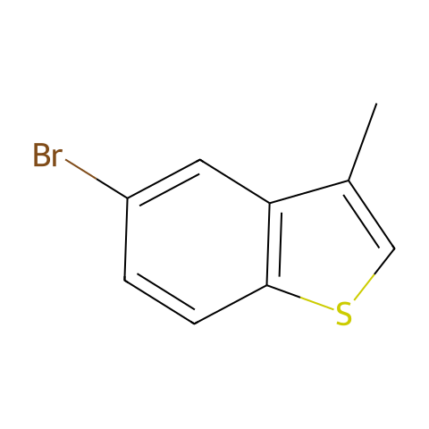 5-Bromo-3-methylbenzo[b]thiophene结构图