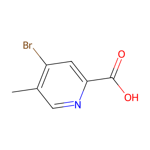 4-溴-5-甲基皮考啉酸结构图