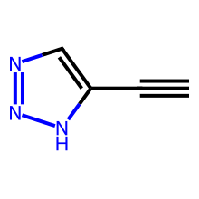 5-ethynyl-1H-triazole结构图