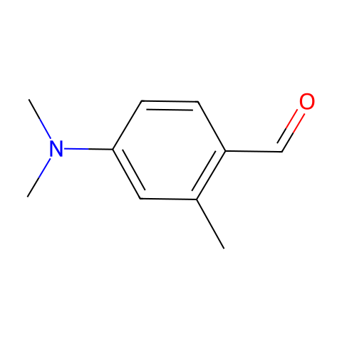 4-DIMETHYLAMINO-O-TOLUALDEHYDE结构图