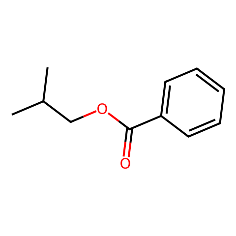 苯甲酸异丁酯结构图