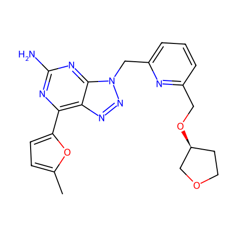 Triazolo-pyramidine derivative结构图