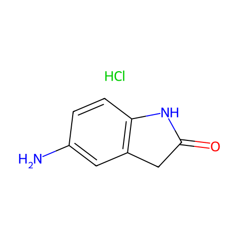 5-AMino-1,3-dihydro-indol-2-one hydrochloride结构图