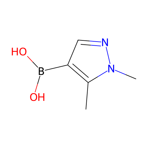 1,5-DIMETHYLPYRAZOLE-4-BORONIC ACID结构图