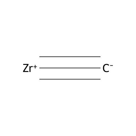 高纯超细碳化锆粉体 ZrC结构图