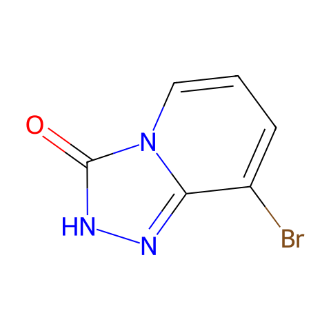 8-bromo-2H-[1,2,4]triazolo[4,3-a]pyridin-3-one结构图