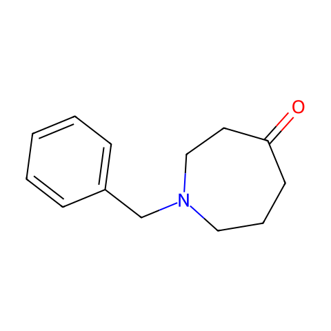 1-苄基六氢氮杂卓-4-酮结构图