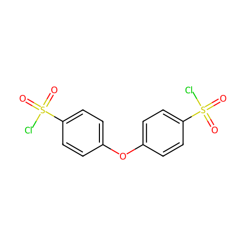 4,4-Bis(Chlorosulfonyl)Diphenyl Ether结构图