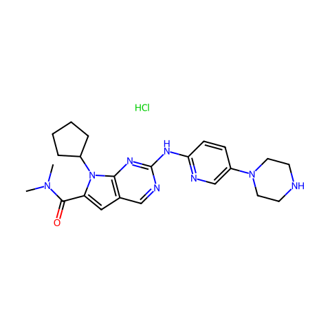 LEE011 (hydrochloride)结构图