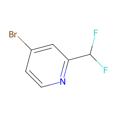4-溴-2-(二氟甲基)吡啶结构图