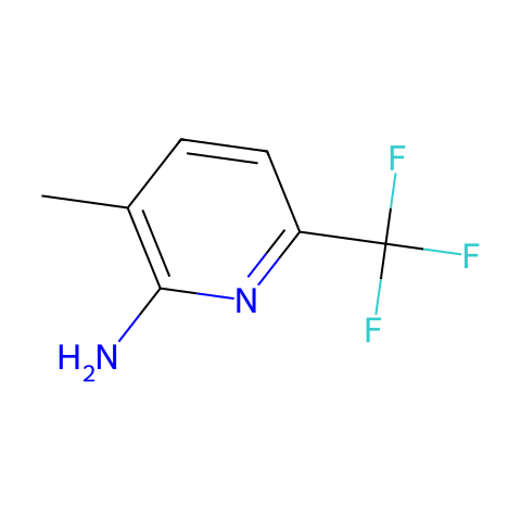 3-methyl-6-(trifluoromethyl)pyridin-2-amine结构图