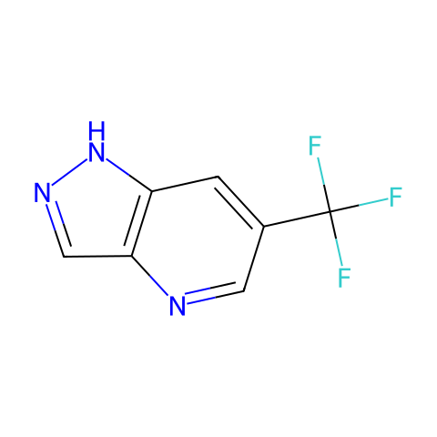 6-(Trifluoromethyl)-1H-pyrazolo[4,3-b]pyridine结构图