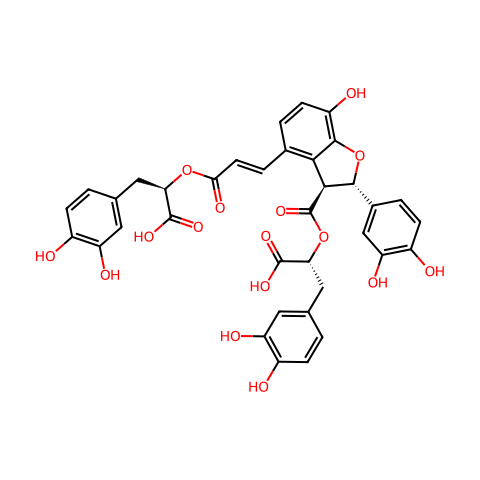 lithospermic acid B结构图