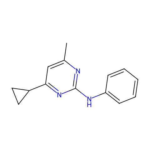 嘧菌环胺结构图