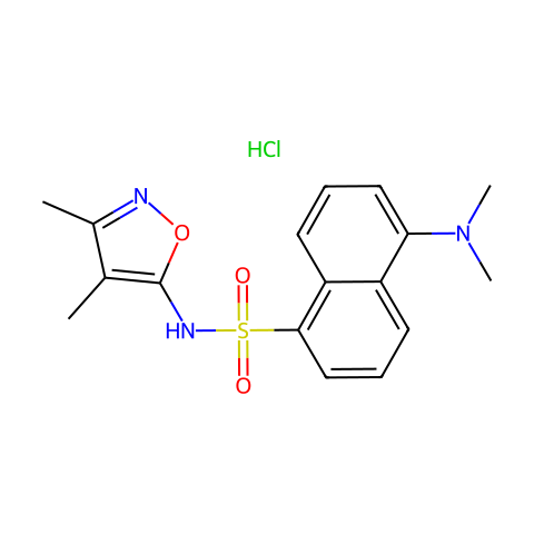BMS 182874 Hydrochloride结构图