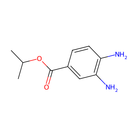 Benzoic acid, 3,4-diamino-, 1-methylethyl ester (9CI)结构图