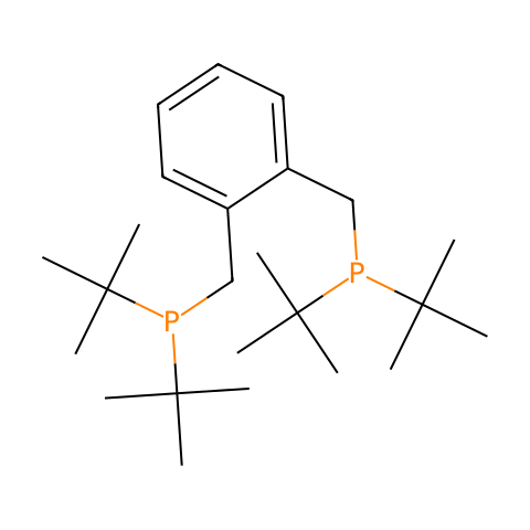 1,2-双(二叔丁基膦甲基)苯结构图