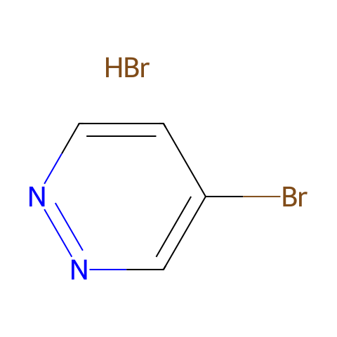 4-Bromopyridazine Hydrobromide结构图