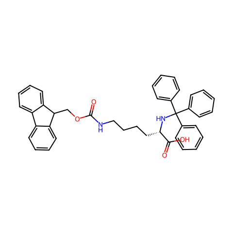 TRT-LYS(FMOC)-OH结构图