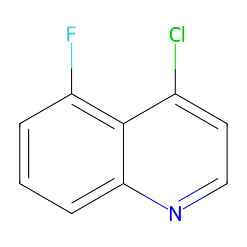 4-氯-5-氟喹啉结构图