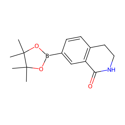 3,4-二氢喹啉-1(2H)-酮-7-硼酸频哪醇结构图