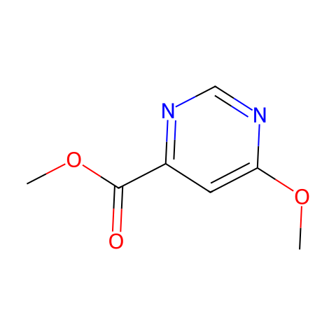methyl 6-methoxypyrimidine-4-carboxylate结构图