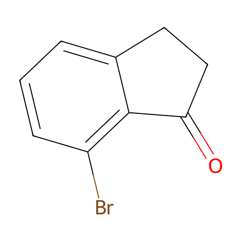 7-溴-1-茚满酮结构图