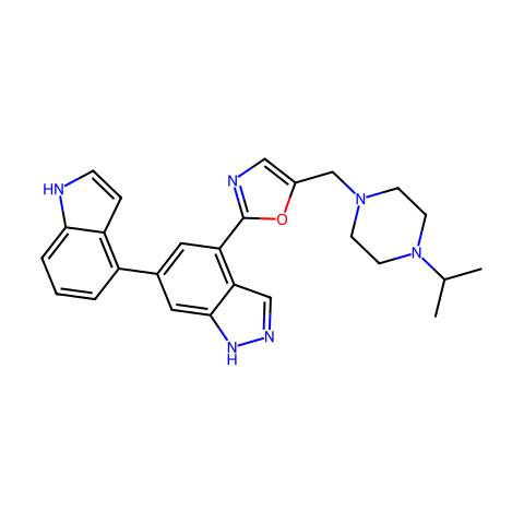 Nemiralisib (GSK2269557)结构图