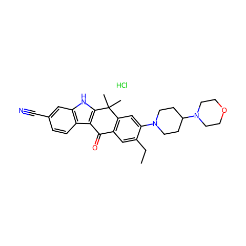 CH5424802 (Hydrochloride)结构图
