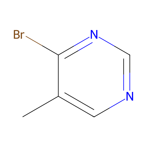 4-Bromo-5-methylpyrimidine结构图