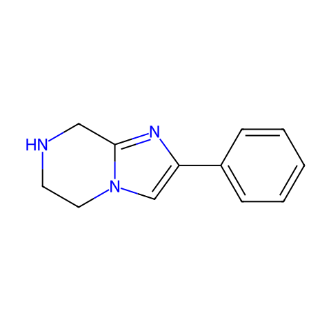 咪唑[1,2 -Α]吡嗪,2 - (1 -甲基乙基) - (9CI)结构图