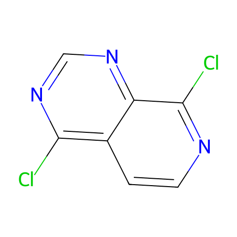 4,8-dichloropyrido[3,4-d]pyrimidine结构图