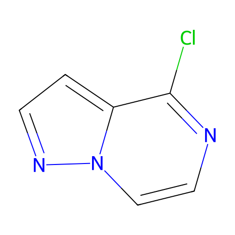4-chloropyrazolo[1,5-a]pyrazine结构图