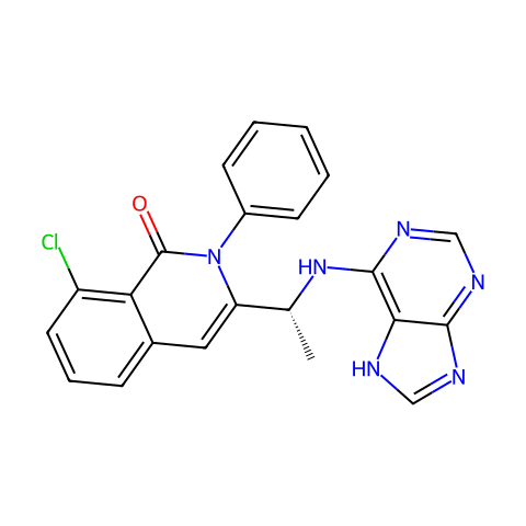 Duvelisib (R enantiomer)结构图