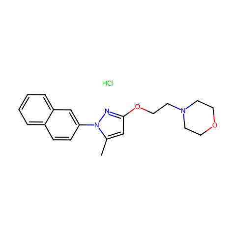 S1RA (hydrochloride)结构图