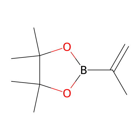 异丙烯基硼酸频哪醇酯结构图