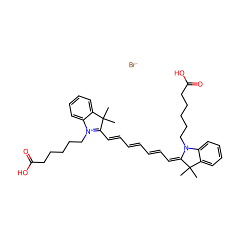 Cy7双酸结构图