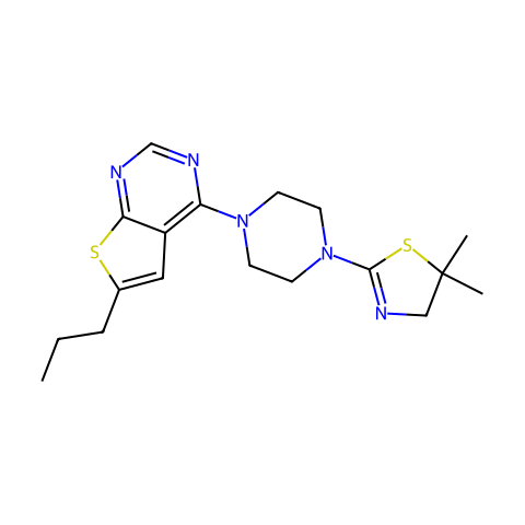 MI-2,Menin-MLL 相互作用抑制剂结构图