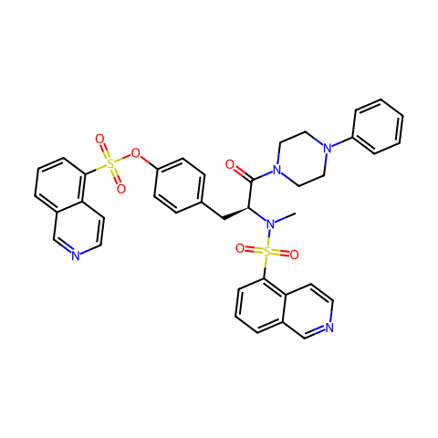 KN-62,CaM激酶II抑制剂结构图