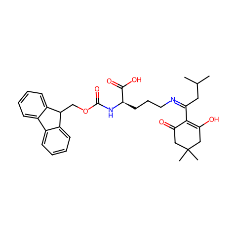 FMOC-D-ORN(IVDDE)-OH结构图